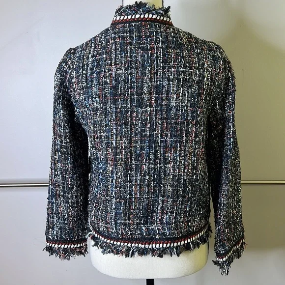Tweed detailed blazer size x small - Picture 3 of 3